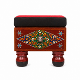 Akbari Single Drawer Stool - I