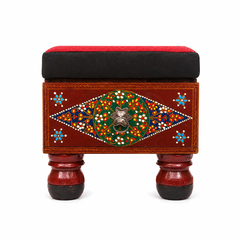 Akbari Single Drawer Stool - I