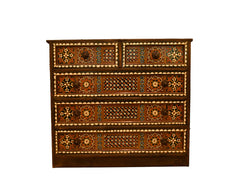 Akbari (Hand Painted) 5 Drawer Chester I