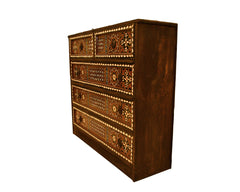Akbari (Hand Painted) 5 Drawer Chester I