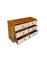 Sulemani (Hand Carving) 5 Drawer Chester (Horizontal)