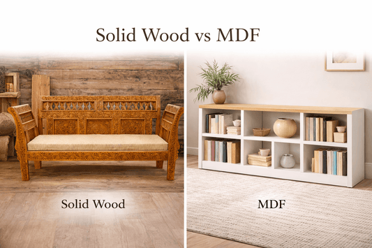 Why Solid Wood Furniture Is Better Than MDF in Pakistan