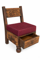 Sulemani Single Drawer Chair