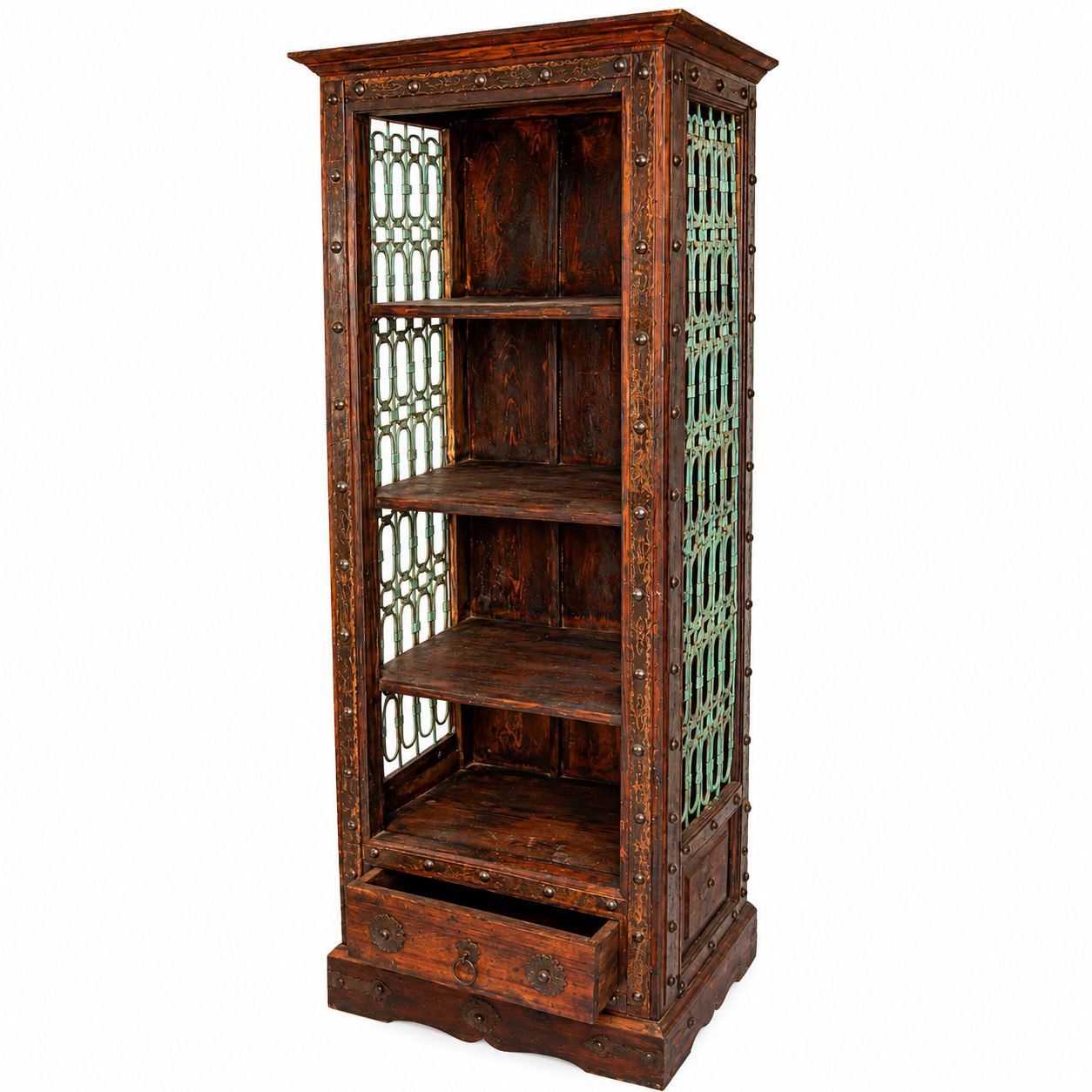 Iron Jaali Bookshelf - II