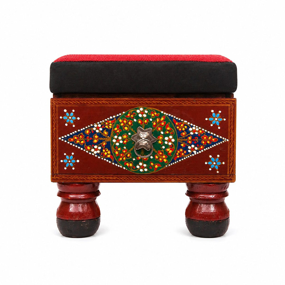 Akbari Single Drawer Stool - I
