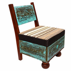 Sulemani Single Drawer Chair