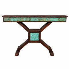 Sulemani Glass Top Console