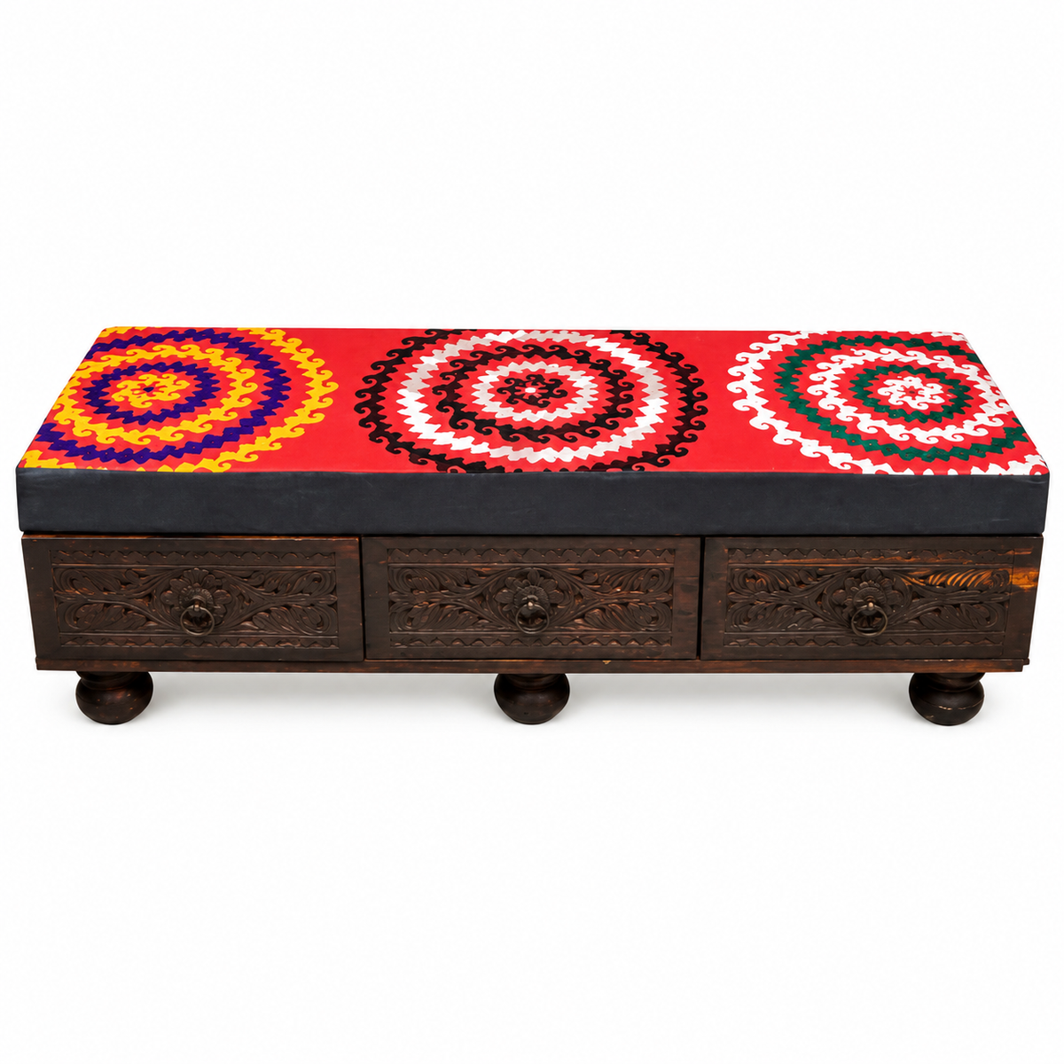 Sulemani 3 Drawer Stool - II