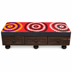 Sulemani 3 Drawer Stool - II