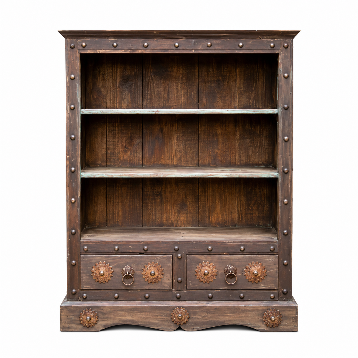 Iron Jaali Bookshelf - I