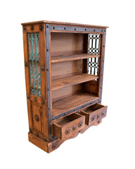 Iron Jaali Bookshelf 4 Ft