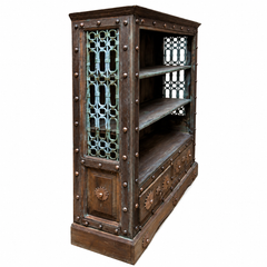 Iron Jaali Bookshelf - I