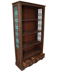 Iron Jaali Bookshelf 6FT
