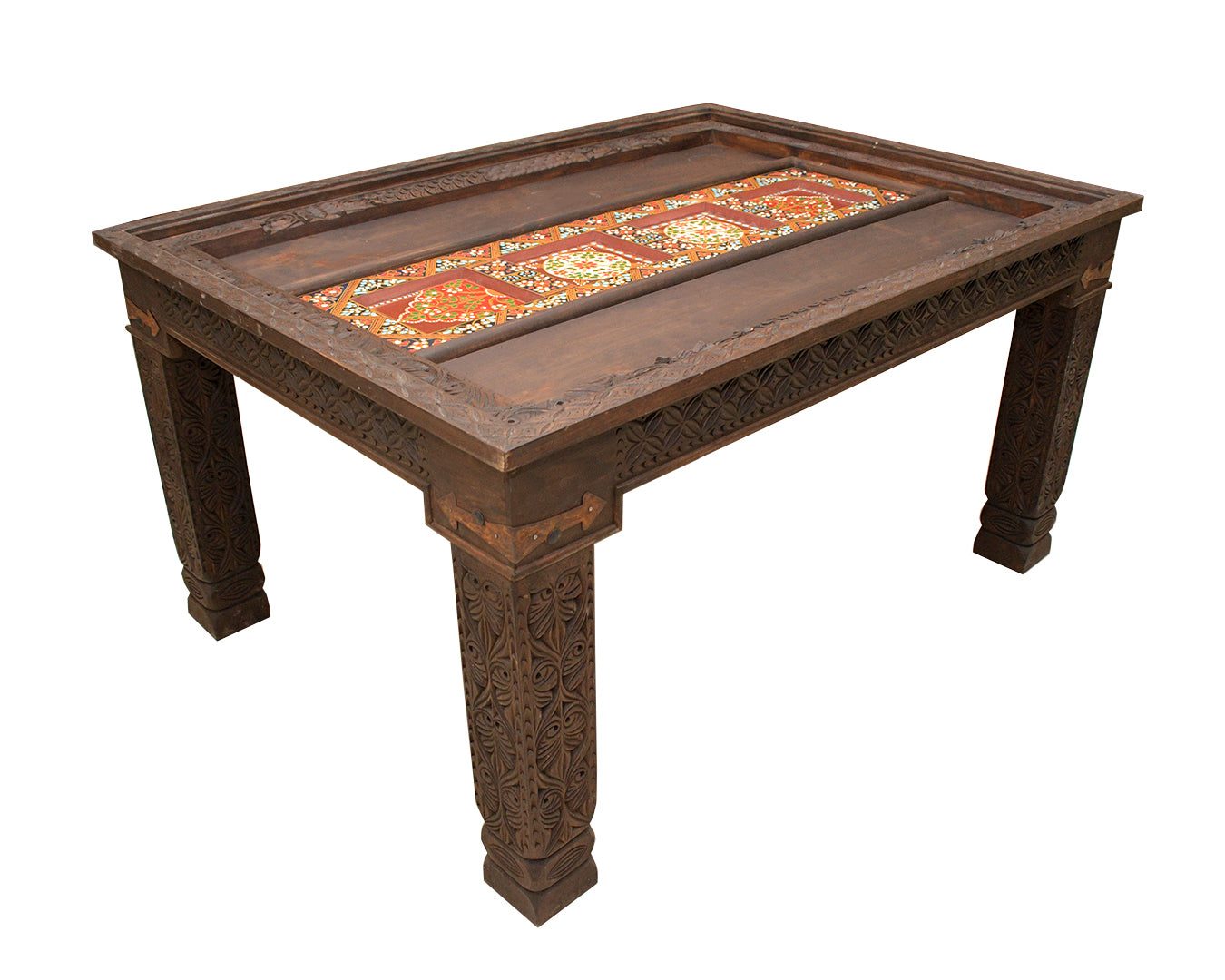 Pillar Design Dining Table for 6 persons