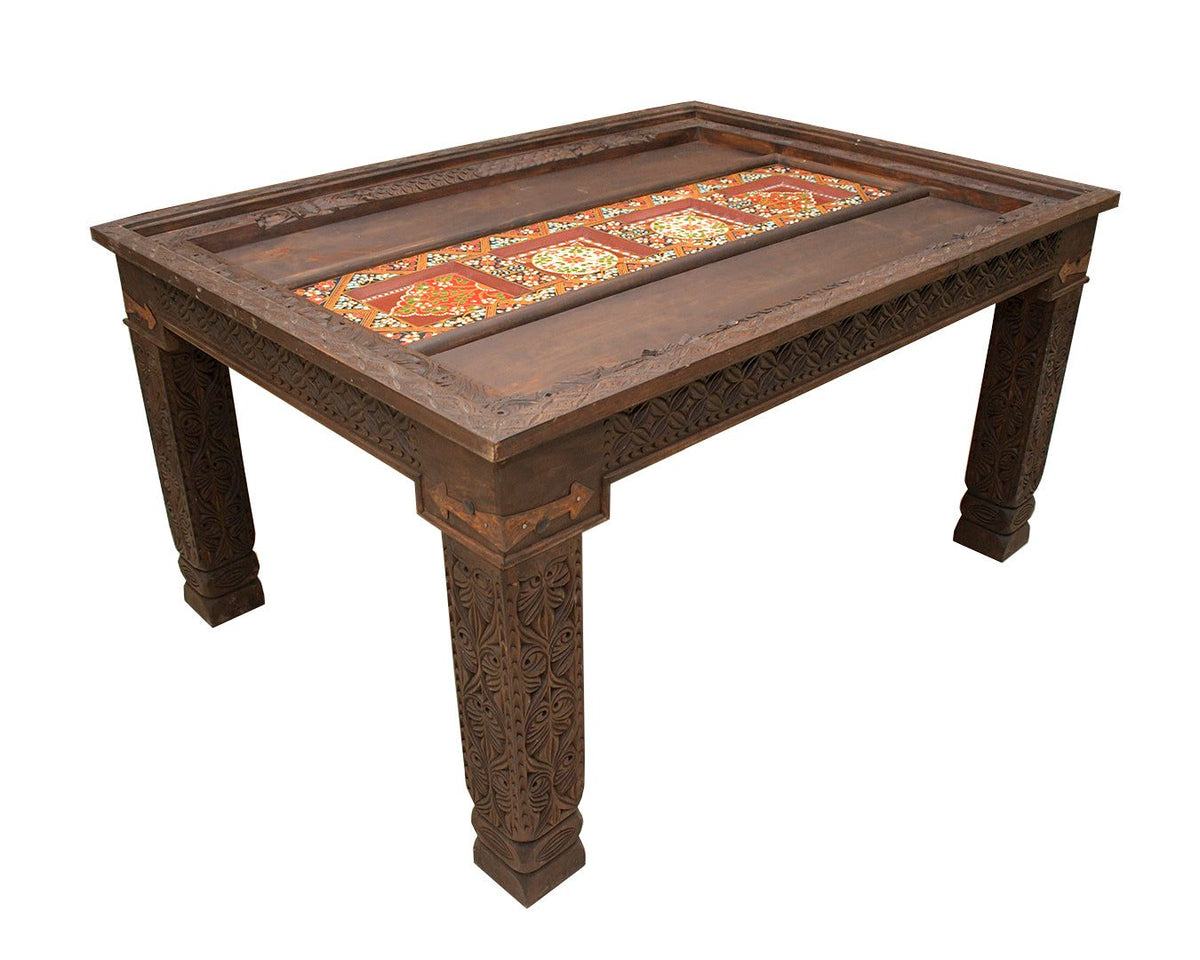 Pillar Design Dining Table for 6 persons