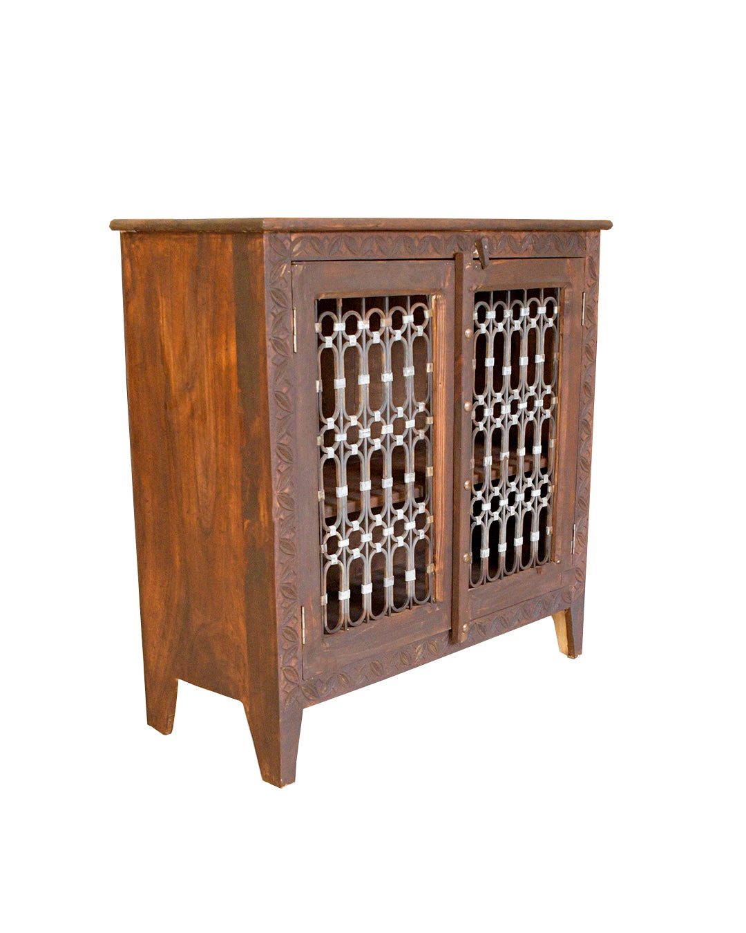 Iron Jaali Cabinet