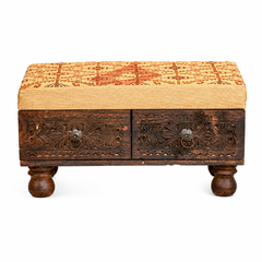 Sulemani 2 Drawer Stool - III