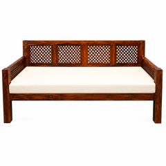 Wooden Jaali 3 Seater Sofa
