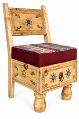Turkan Single Drawer Chair