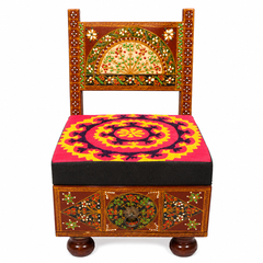 Akbari Single Drawer Chair