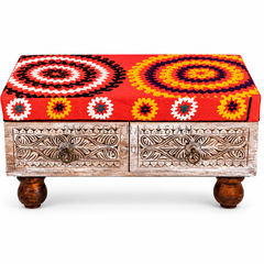 Sulemani 2 Drawer Stool - II