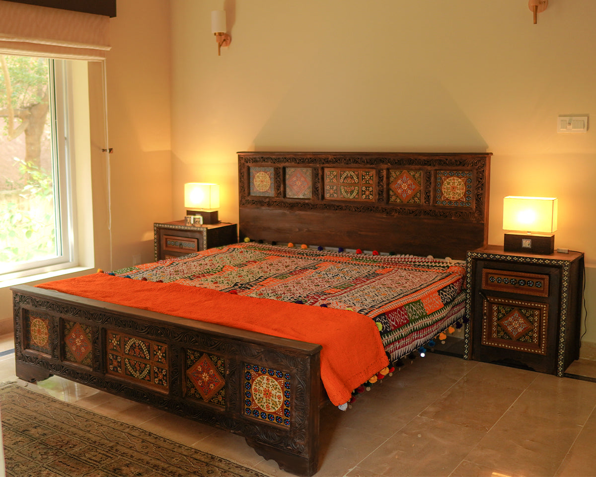 Akbari Bedroom Set installed in a real home