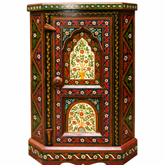 Akbari Corner Cabinet - I