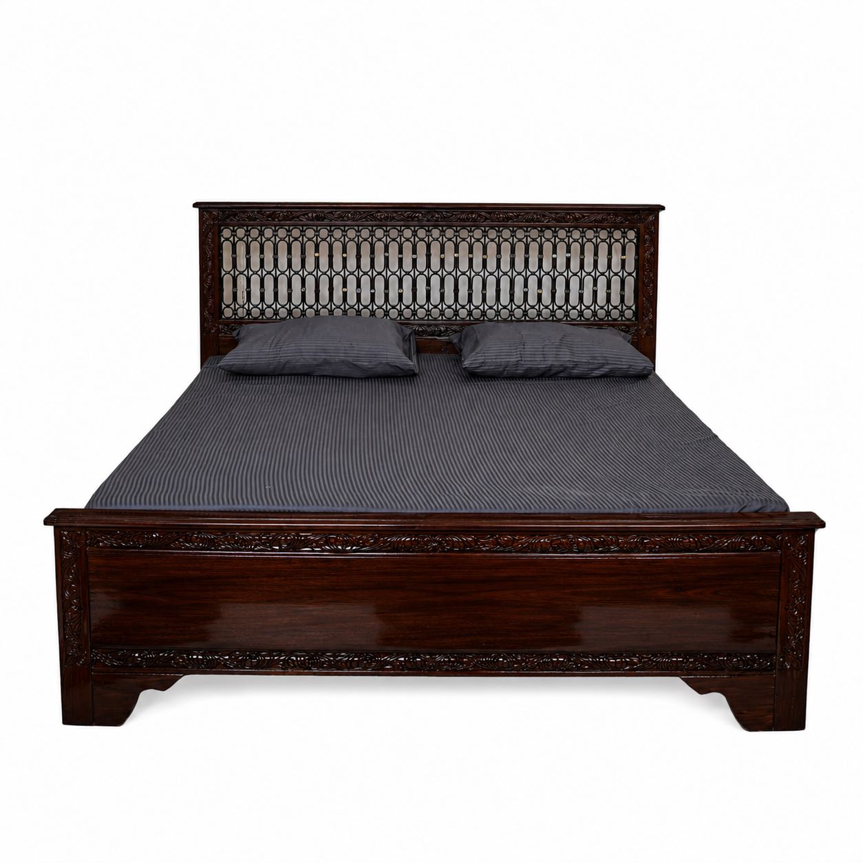Iron Jaali Bed I