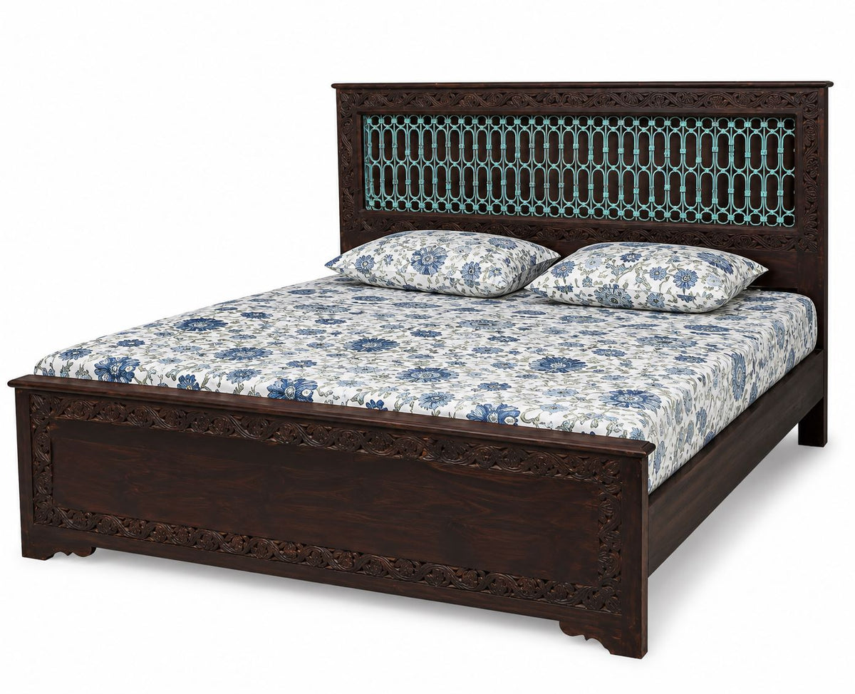 Iron Jaali Bed III