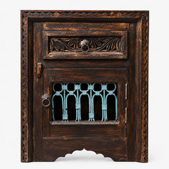Iron Jaali Bed Side Table I