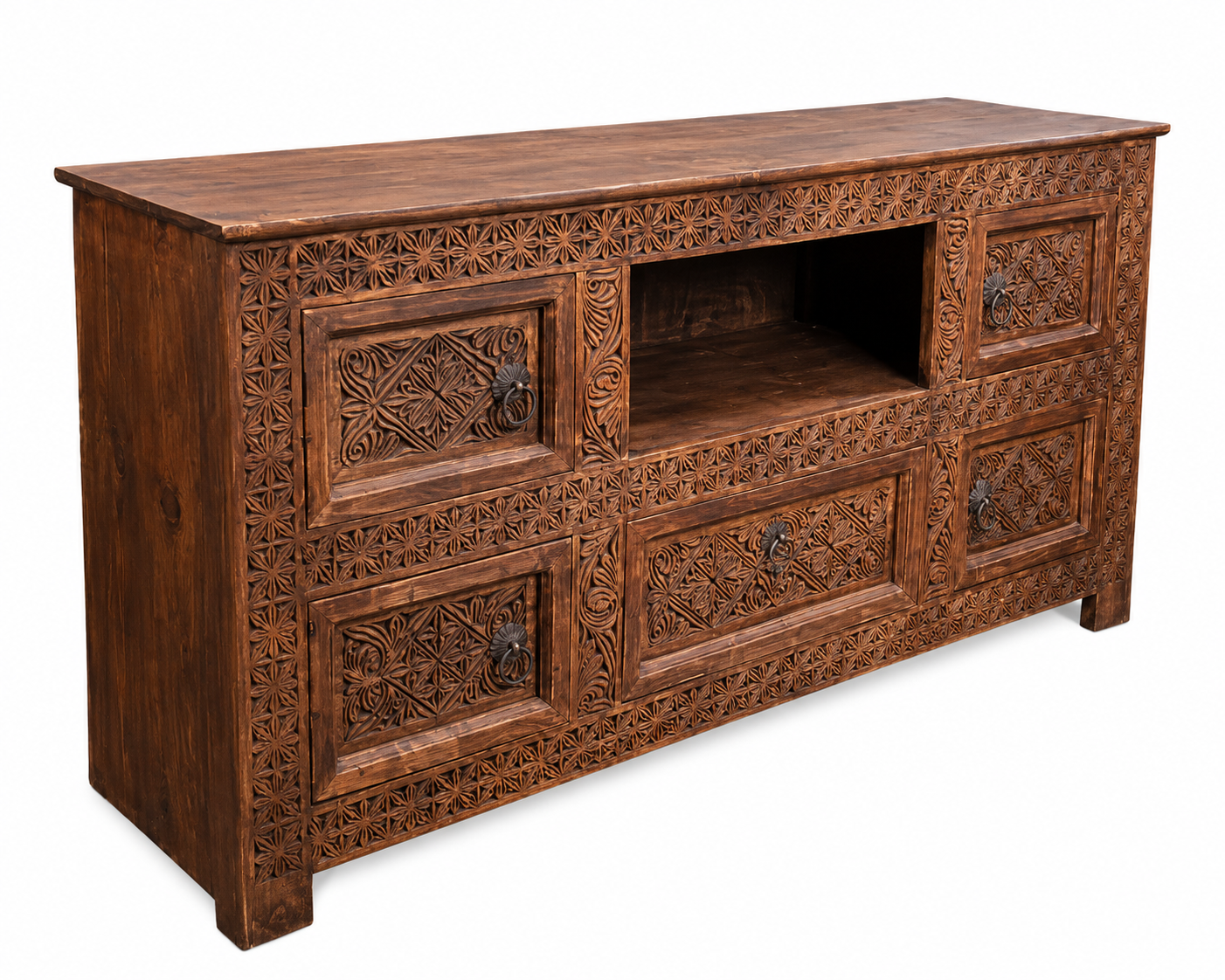 Sulemani TV Unit with Drawers & Cabinets