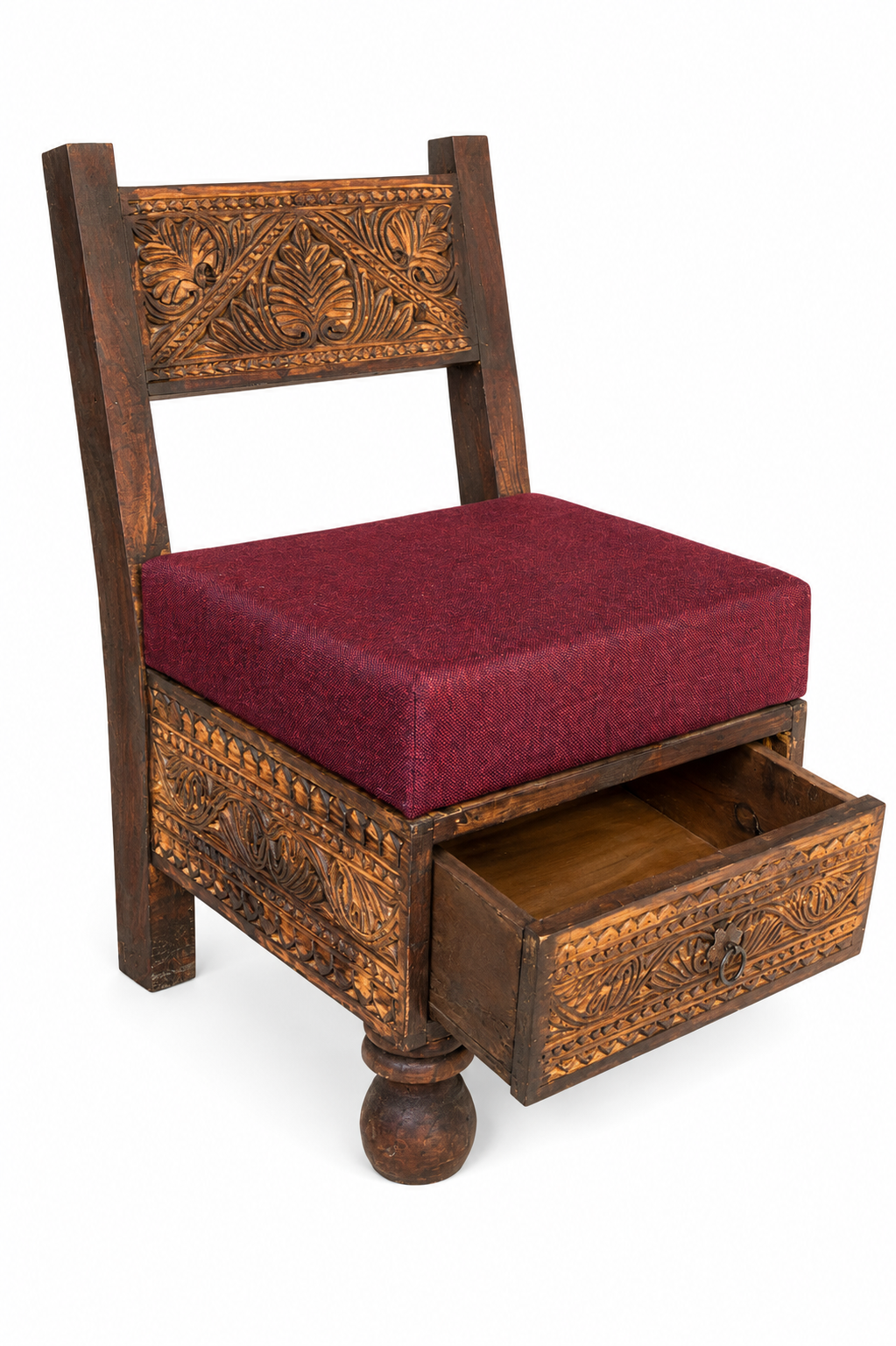Sulemani Single Drawer Chair