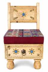 Turkan Single Drawer Chair