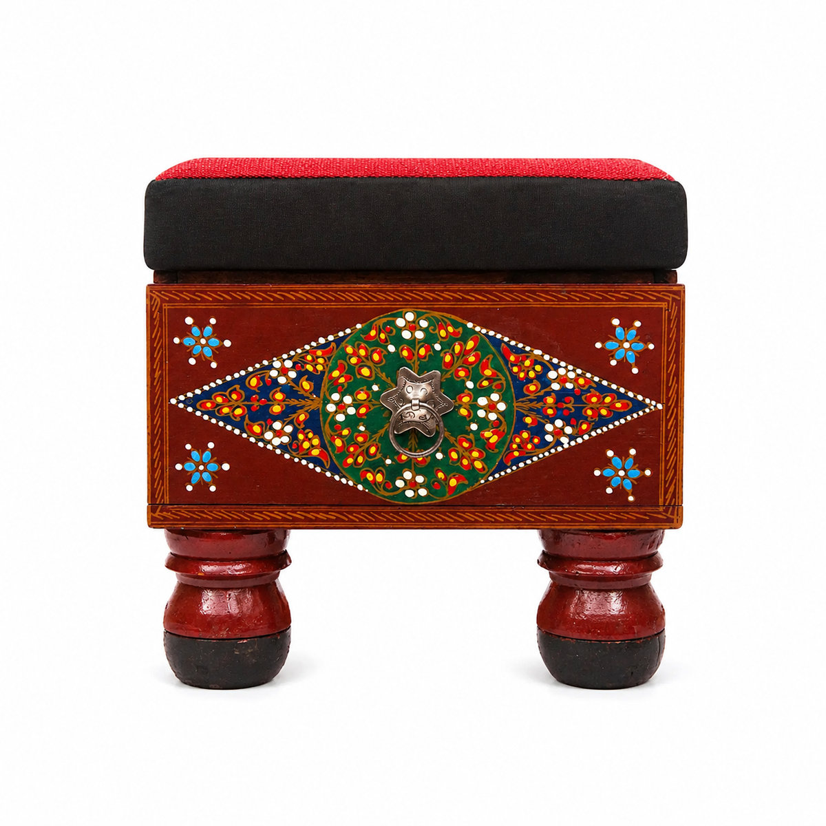 Akbari Single Drawer Stool - I