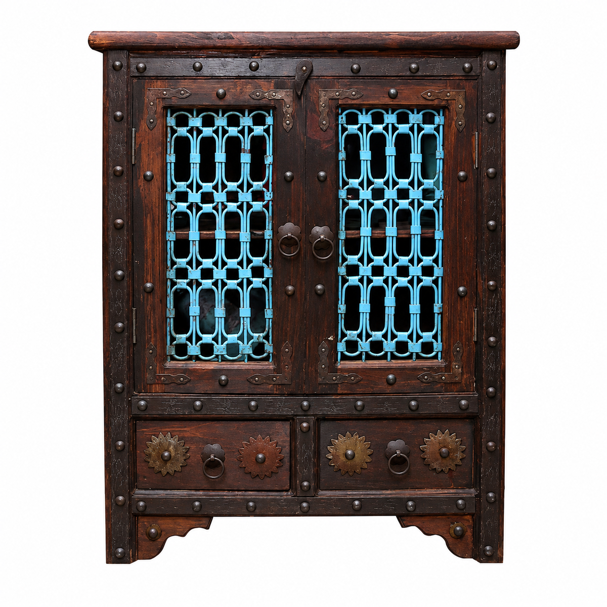 Kohistani Iron Jaali Cabinet