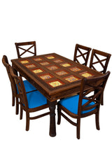 Akbari Dining Table with 6x Chairs